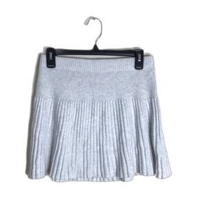 Aerie light gray charge sweater skirt cozy soft fall size small